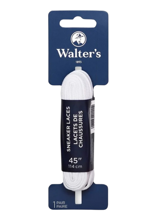 Walter's - Flat White Sneaker Laces